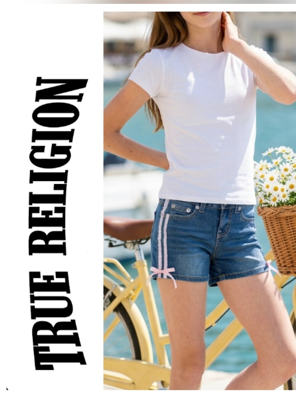 True Religipn JAYDE Mid Rise Shorts